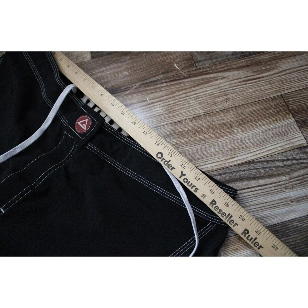 Gracie Barra Nogi Volt Mens Size 38 BJJ MMA Grappling Shorts Black